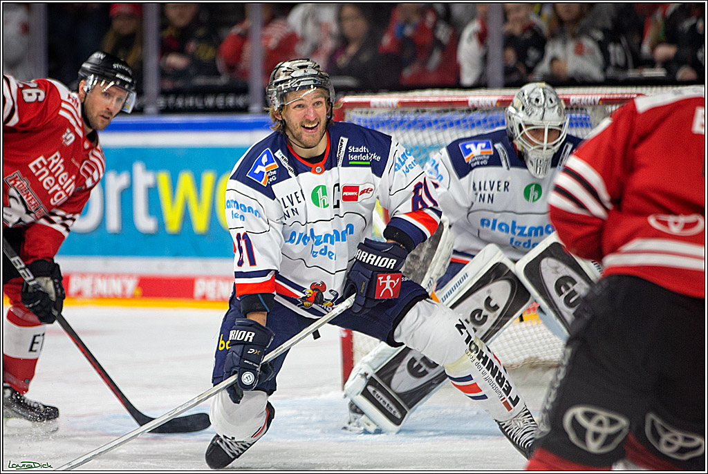 PENNY DEL; Koelner Haie- Iserlohn Roosters; Koeln, 24.01.2023